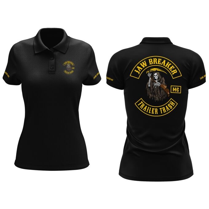 Polo Femme Jaw Breaker MC - Imprimé en France