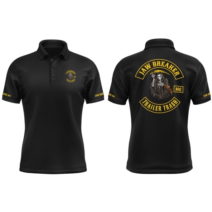 Polo Homme Jaw Breaker MC - Imprimé en France