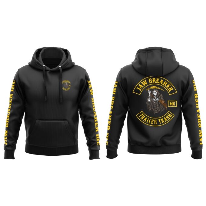 Sweat-Shirt à Capuche DELUXE Jaw Breaker MC - Imprimé en France