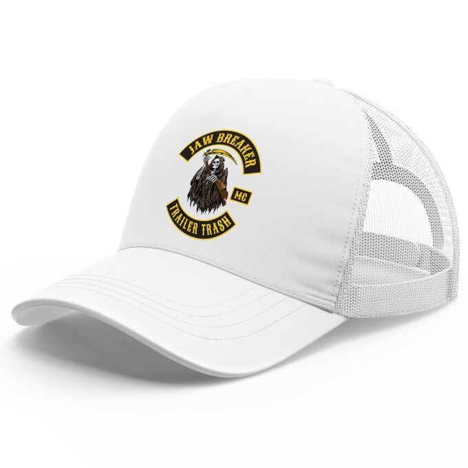 Casquette Trucker avec filet (idéal pour l'été) Jaw Breaker MC - Imprimé en France