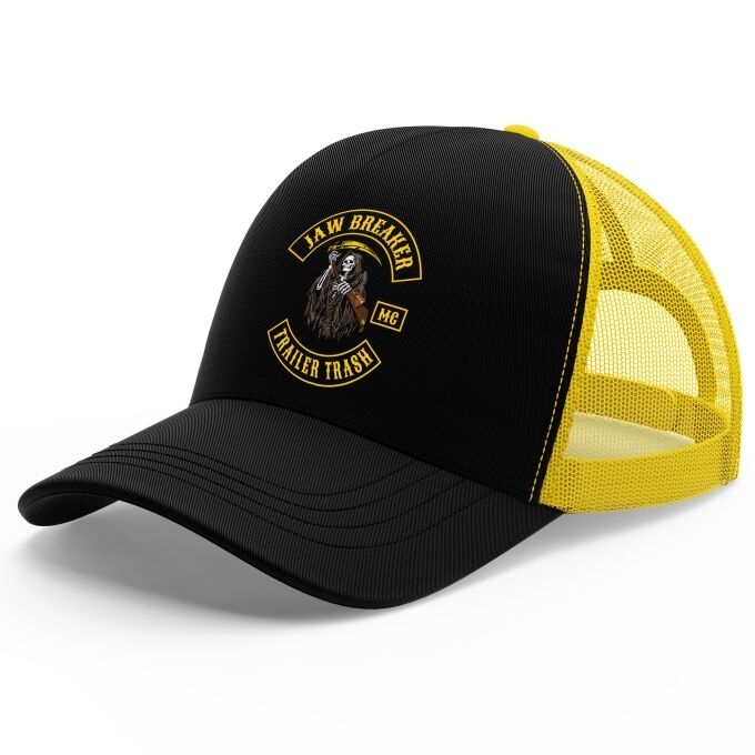 Casquette Trucker avec filet (idéal pour l'été) Jaw Breaker MC - Imprimé en France