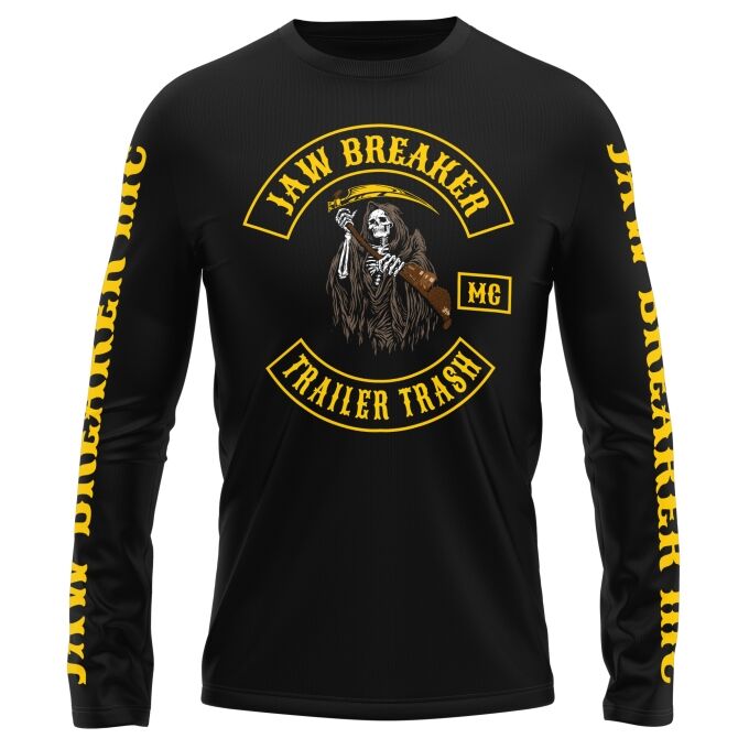 T-Shirt Manches Longues Jaw Breaker MC - Imprimé en France